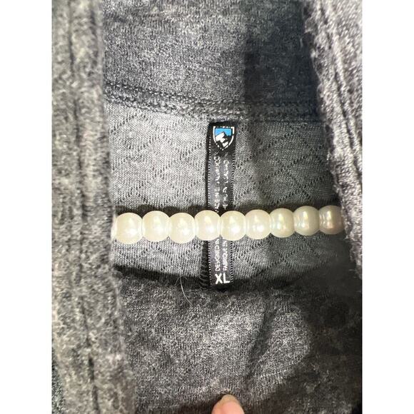 Kuhl Athena Pullover Sweatshirt Cowl Neck in Charcoal Size XL - Picture 5 of 8